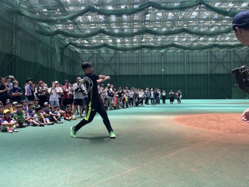 キャッチボール教室